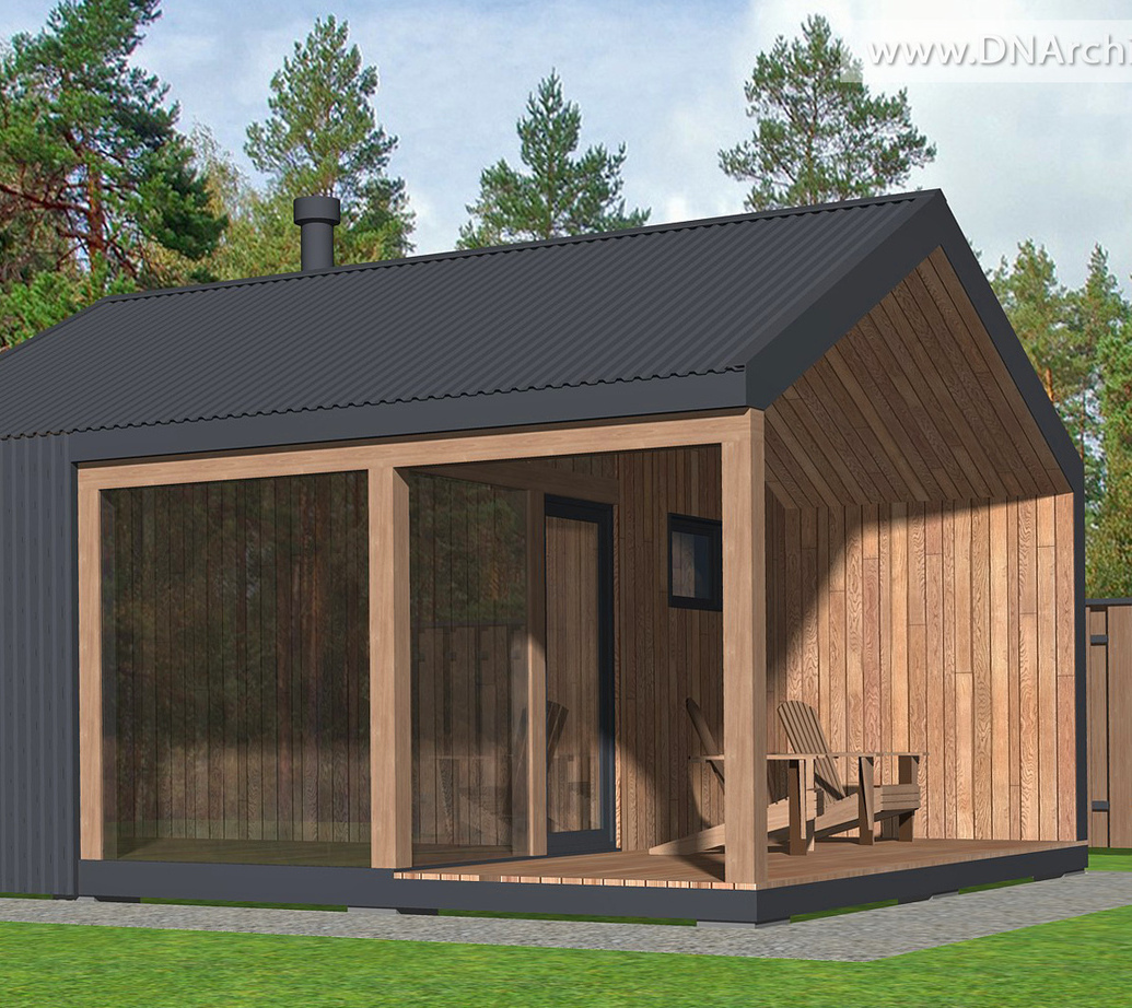 проект бани F35